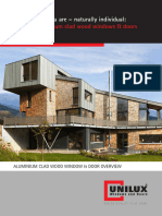 Windows - Unilux Aluminium Clad Wood Catalog