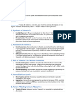 Rickets PBL Answer Metabolism