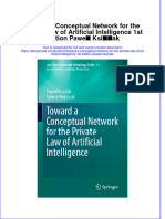 Full Ebook of Toward A Conceptual Network For The Private Law of Artificial Intelligence 1St Edition Pawel Ksiezak Online PDF All Chapter