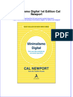 Ebookstep - 182full Download Minimalismo Digital 1St Edition Cal Newport Online Full Chapter PDF