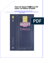 Full Download Modern Turkiye de Siyasi Dusunce Cilt 10 Feminizm 1St Edition Kolektif Online Full Chapter PDF