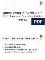 Excel Basics