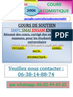 °°COURS Atomistique FSDM-FES PDF