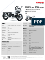 2023 Ninja 400 Abs en Us Spec Sheet