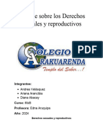 Informe Sobre Los Derechos Sexuales y Reproductivos