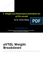 4 Weight and Performance Estimation