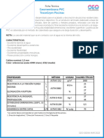 GEO-00194 Ficha Técnica Geomembrana PVC TraceGrym Piscinas