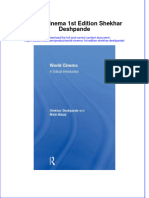 Full Ebook of World Cinema 1St Edition Shekhar Deshpande Online PDF All Chapter