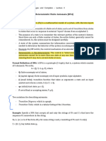 LN4 - FL3 - Deterministic Finite Automata