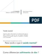 Palestra BASF - Saúde Mental