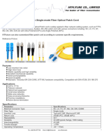 HTFuture Single-Mode Fiber Optical Patch Cord