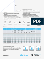 Exide Sprinter P-XP Data Sheet