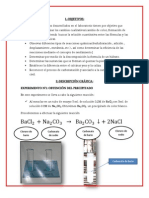 Laboratorio de Quimica N°2 Trabajo