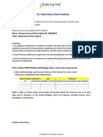 2a. Exploratory Data Analysis