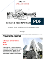 ARC 331 - 03 Why Is Urban Design Needed - Spring - 2023 - RB