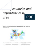 List of Countries and Dependencies by Area - Wikip - 240514 - 225805