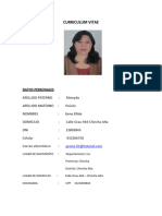 Curriculum Vitae. 2