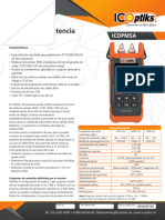 Medidor de Potencia FTTX Pon