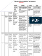 Matriz de Primaria Sexto