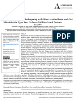 Linkage of Diabetic Retinopathy With Blood Antioxidants and Gut Microbiota in Type Two Diabetes Mellitus Saudi Patients