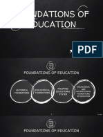 Foundation of Education