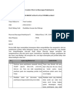 LK 3 Format Lembar Observasi Rancangan Pembelajaran - Siklus 3