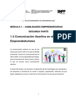 1.3 Comunicación Asertiva