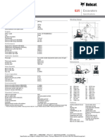 Bobcat E25 Mini Digger Specs