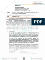 INFORME Nro. 003 CONSULTORIA SANEAMIENTO LA CRUZ