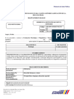 Anexo 3. Informe Psicologico para Calificación-Recalificación de La Discapacidad.