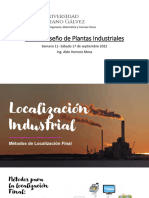 Clase 3 Localización Industrial