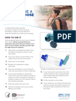 How To Use A Metered Dose Inhaler 21 HL 8165