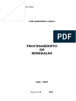 Procesamiento de Minerales - Jose Manzaneda Cabala