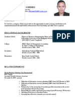 Kristine Jambalos Loberes CV