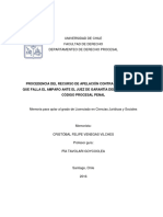 Procedencia Del Recurso de Apelación Contra La Resolución Que Falla