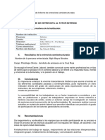 Formato de Informe de Entrevista Semiestructurada12