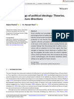 The Neurobiology of Political Ideology T