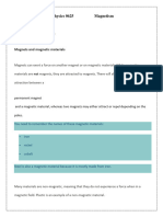 Magnetism (Notes)