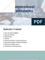 Computational Mathematics 