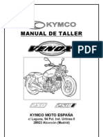 Manual de Taller Kymco Venox en Espa Ol