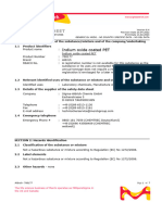 Safety Data Sheet: Indium Oxide Coated PET