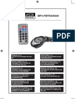 Car MP3 FM Modulator