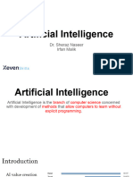 Artificial Intelligence: Dr. Sheraz Naseer Irfan Malik