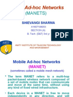 Mobile Ad-Hoc Networks: Manets)