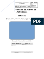 Levantamiento de Observaciones Informe Anterior