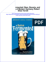 A Nation Fermented Beer Bavaria and The Making of Modern Germany Robert Shea Terrell Full Chapter PDF