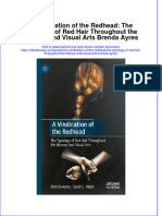 A Vindication of The Redhead The Typology of Red Hair Throughout The Literary and Visual Arts Brenda Ayres Full Chapter PDF