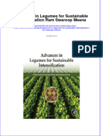 Advances in Legumes For Sustainable Intensification Ram Swaroop Meena Full Chapter PDF