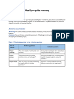 Meal Dpro Guide Summary