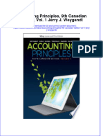 Accounting Principles 9Th Canadian Edition Vol 1 Jerry J Weygandt Full Chapter PDF